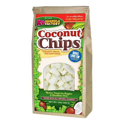 K9 Granola Factory Coconut Chips Dog Treat, 12 oz