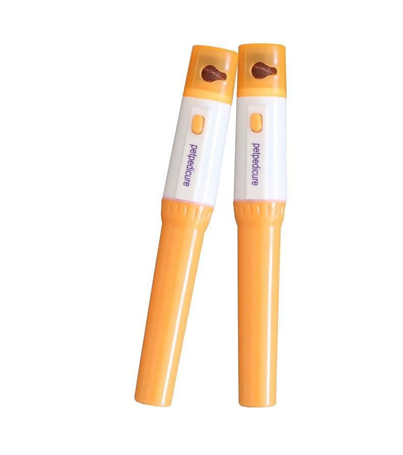 Dog Hugs Cat Pet Pawsome Complete Nail Care Kit - Battery - Powered Nail Trimmer with 3 Filing Wheels - Pets Perfect