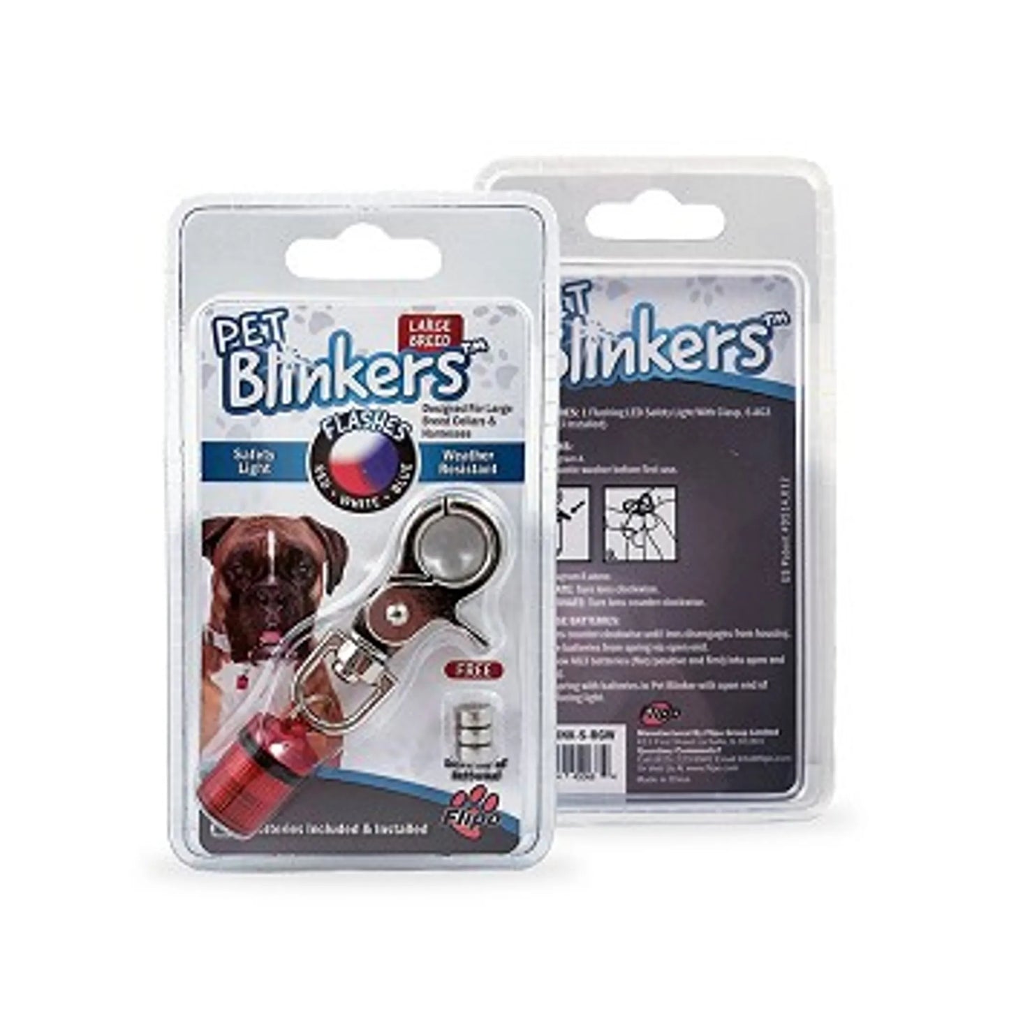 Pet Blinkers Flashing LED Pet Safety Light - Pets Perfect