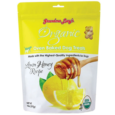 Grandma Lucys Dog Organic Baked Honey Dog Treats 14 oz