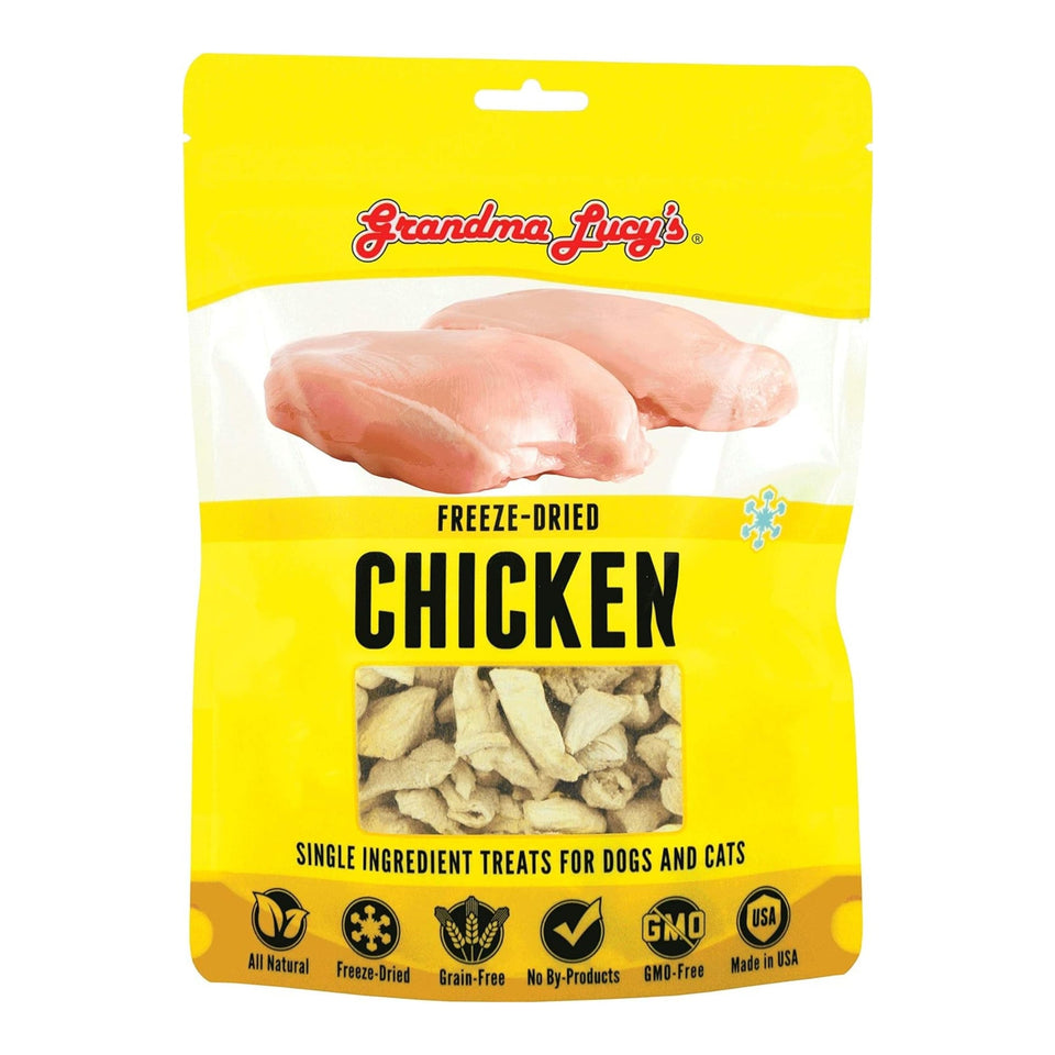 Grandma Lucys Dog Freeze-Dried Chicken Dog Treat, 4 oz