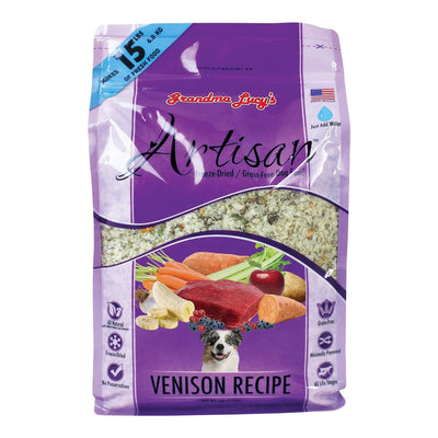 Grandma Lucys Dog Artisian Grain-Free Venison 3 lb