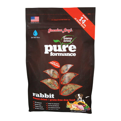 Grandma Lucys Dog Pure Grain Free Rabbit Chickpea 3 Lbs. Default Title