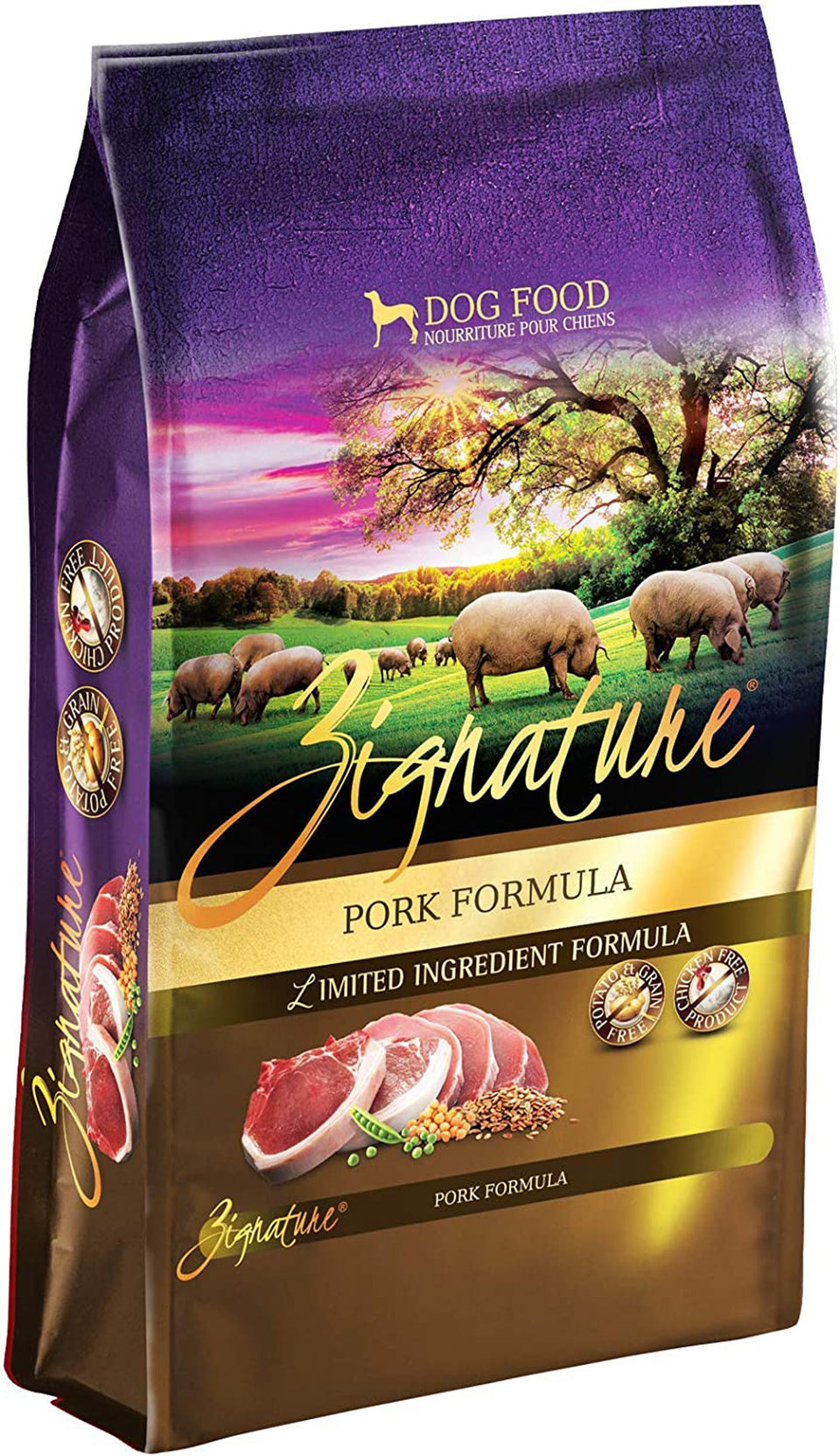 Zignature Pork Dog Food, 4 lb