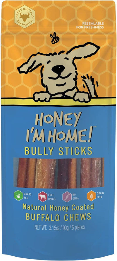 Honey I'm Home Dog Buffalo Bully 6 in 5-Count