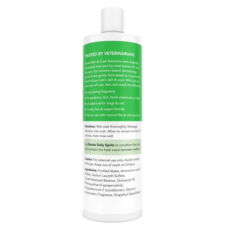 Nootie Dog Shampoo, 16 oz Coconut Lime Verbena
