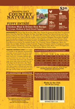 Grandma Maes Country Naturals Premium All Natural Puppy Trial Food 9 oz