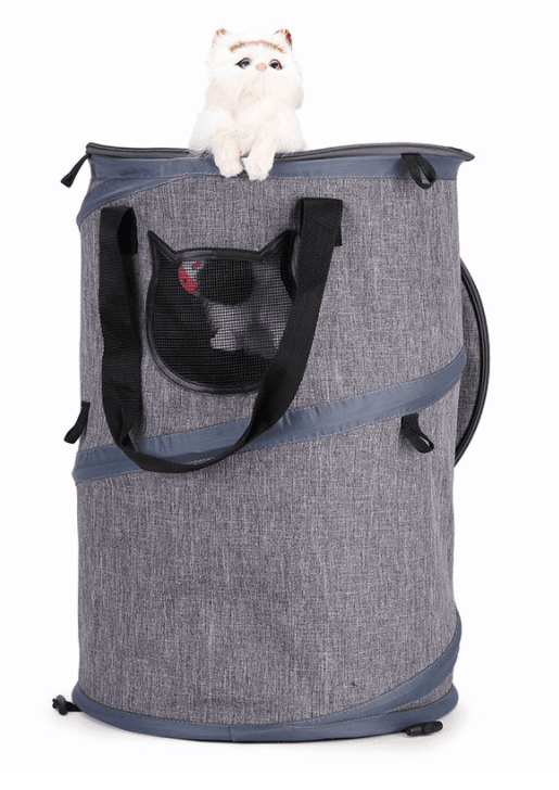Foldable Pet Adventure Carrier: The Ultimate Travel Companion For Cats And Dogs - Pets Perfect
