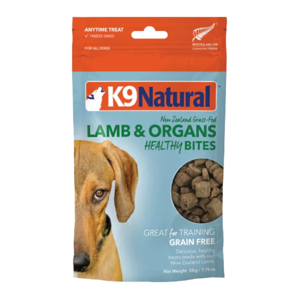 K9 Natural Dog Freeze - Dried Lamb Treat 1.76oz. - Pets Perfect
