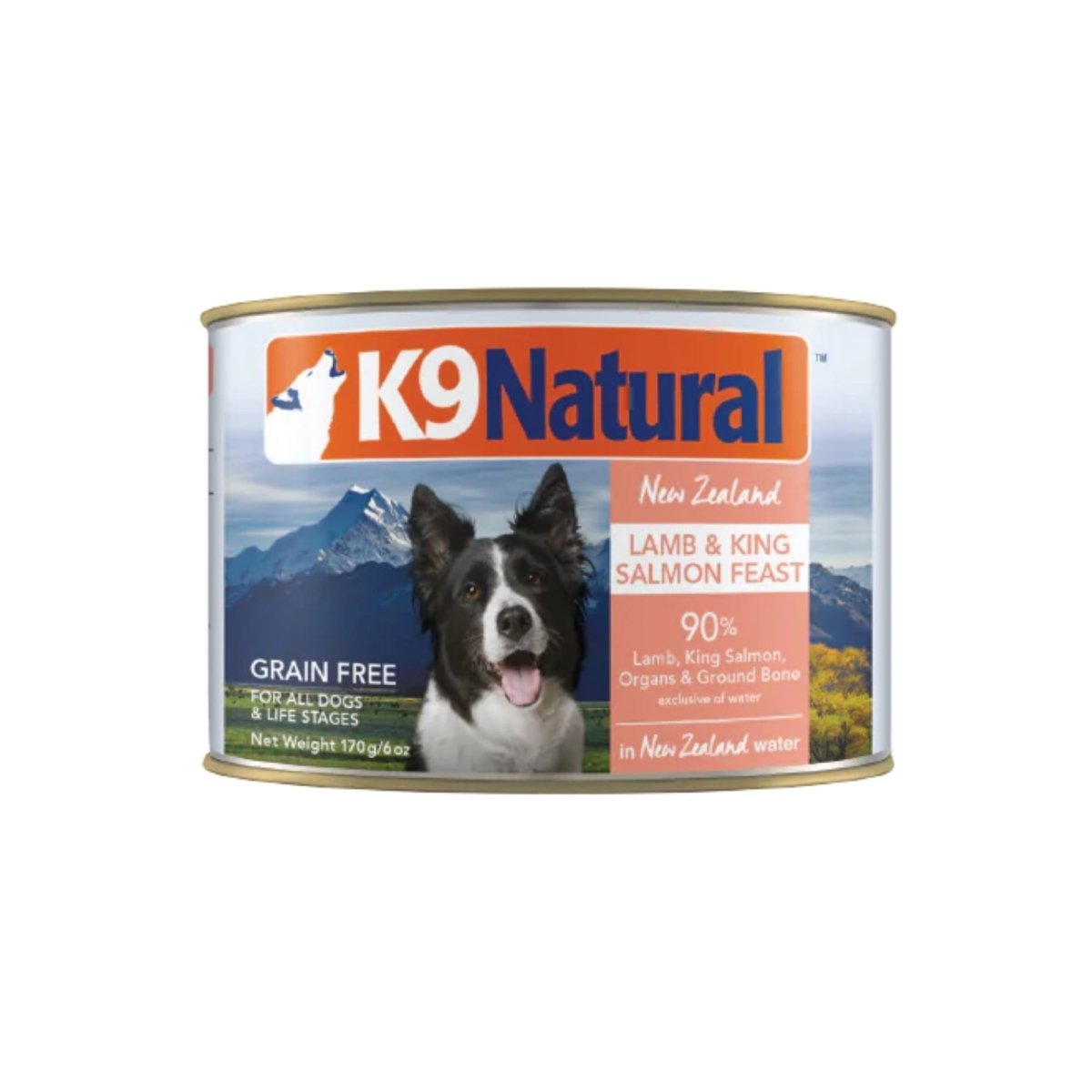 K9 Natural Canned Lamb & Salmon Feast 6oz. (Case of 12) - Pets Perfect