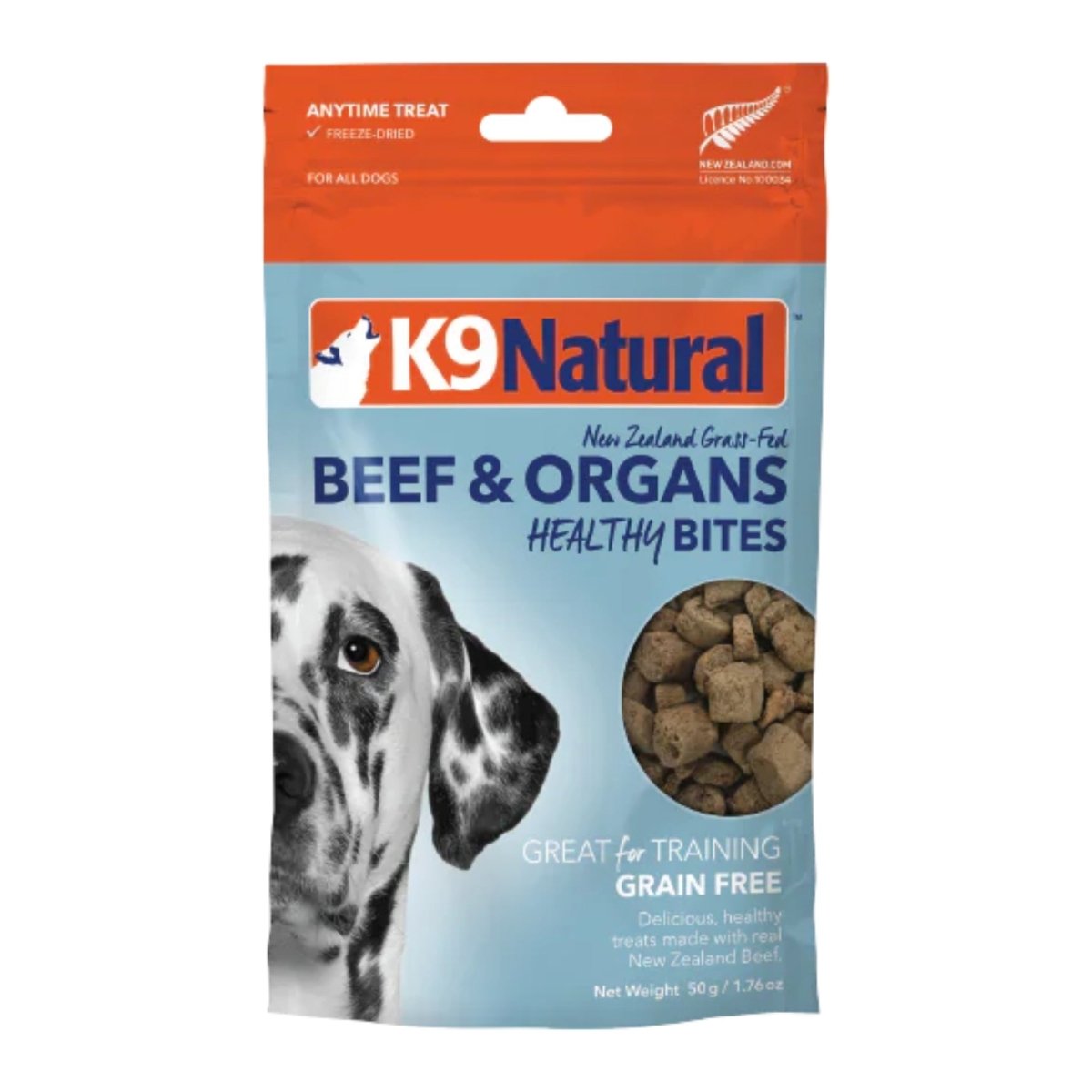 K9 Natural Dog Freeze - Dried Beef Treat 1.76 oz. - Pets Perfect