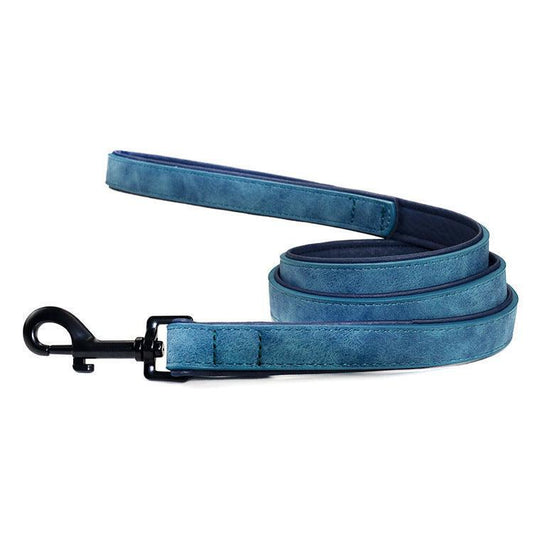 Premium Leather Dog Leash - Stylish And Durable Pet Traction Belt