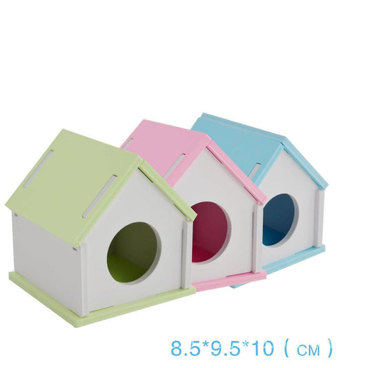 Hamster Haven: A Durable, Colorful Pet House And Playground.