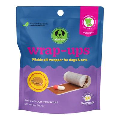 Stashios Dog & Cat Wrap Ups Bacon Cheeseburger 2.1 oz