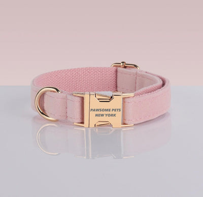 Pawsome Pets Adj. Nylon Dog Collar, Quick-Release Buckle for Secure, XS