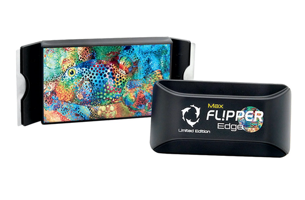 Flipper Cleaner Edge LIMITED 2-in-1 MAX Magnetic Aquarium Algae Cleaner Puffer, 1ea