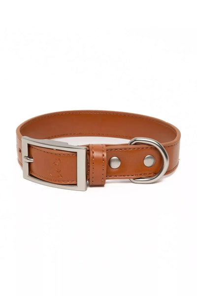 Vegan Leather Dog Collar - Sierra Sunrise Design, Sequoia/11 -13