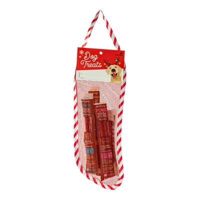 Etta Says! Holiday Jerky Stocking Stuffer Dog Treats 4 ct