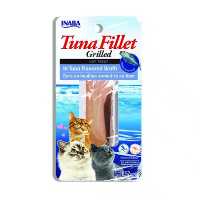 Inaba Tuna Fillet Grilled with Flavored Broth Tuna .52 oz. 6 ct