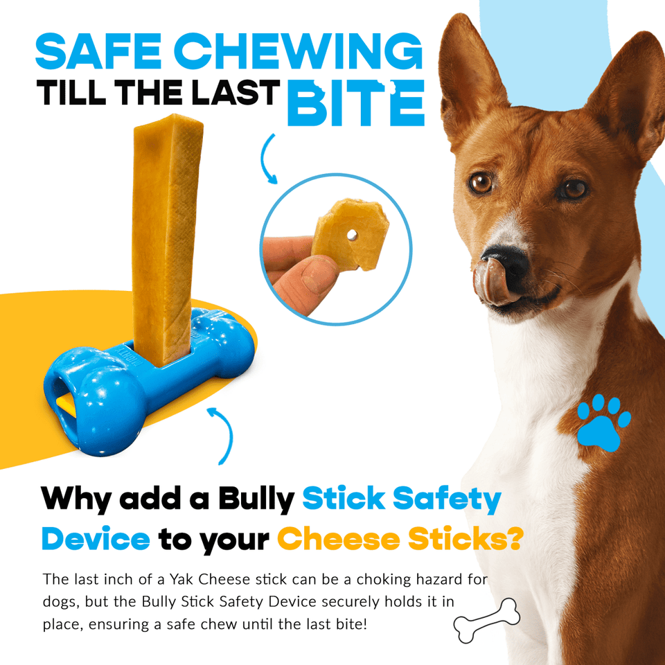 Mighty Chewz - Long-Lasting Yak Cheese Dog Chew with Holder, 4 ct, 8, view 2