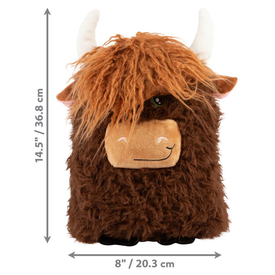 KONG Comfort Highland Cow Dog Toy Assorted, 1ea/XL - Pets Perfect