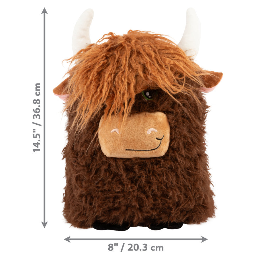 KONG Comfort Highland Cow Dog Toy Assorted, X-Large