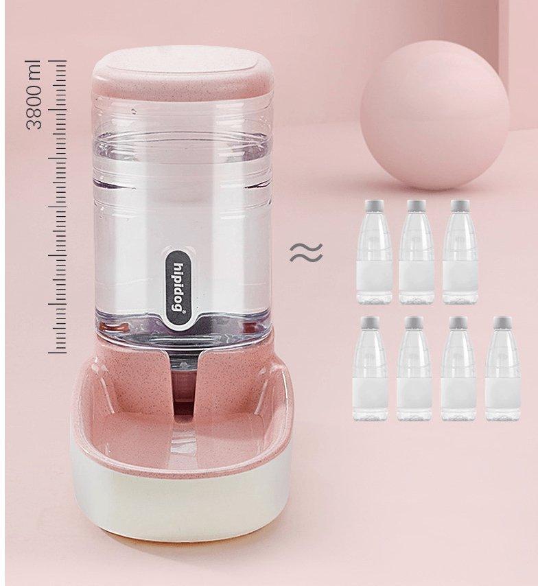 Automatic Pet Feeder and Drinking Fountain Combo - Pets Perfect