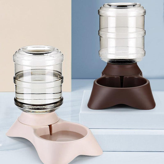 Automatic Pet Feeder With Frosted Texture - Simplify Your Pet's Mealtime Routine