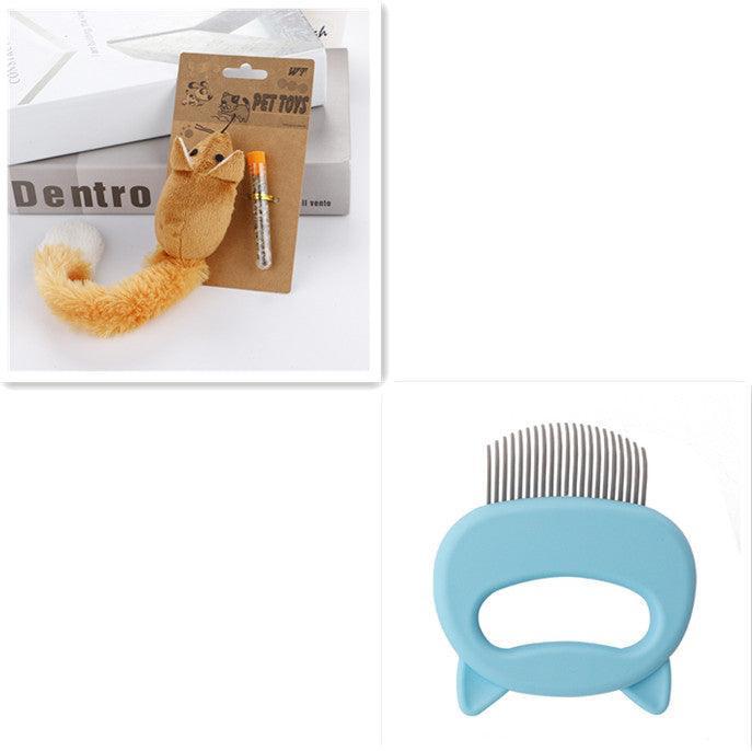 Pet Fur Bliss Massaging Shell Comb - Pets Perfect