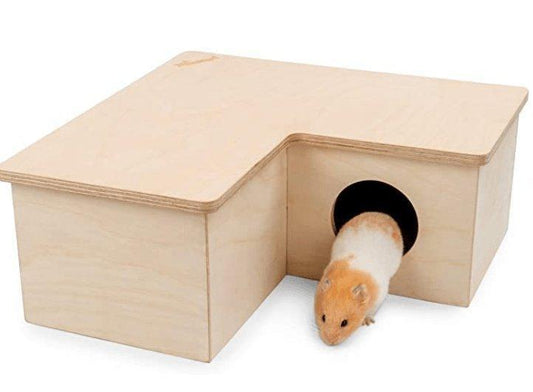 Birchwood Hamster Habitat - Premium European Birch Cage - Pets Perfect