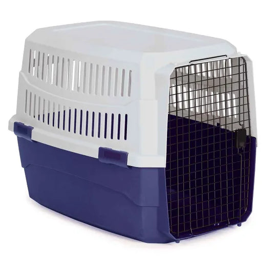 Guardian Gear Contain-Me Airline-Approved Dog Crate - Heavy-Duty Plastic Pet Carrier for Dogs 10-70 lbs