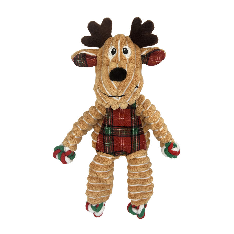 KONG Holiday Floppy Knots Reindeer Dog Toy Small/Medium