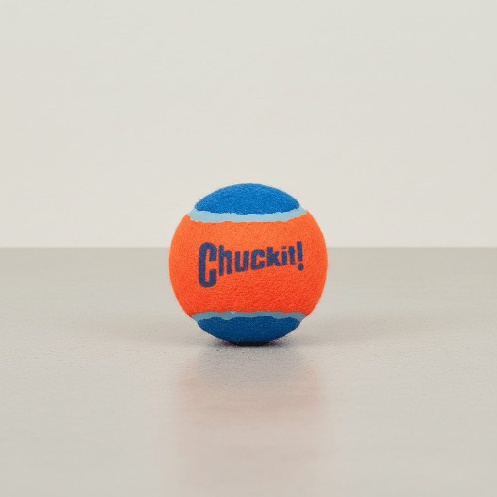 Chuckit! Tennis Ball Dog Toy Shrink Sleeve Blue/Orange 1ea/MD, 4 pk - Pets Perfect