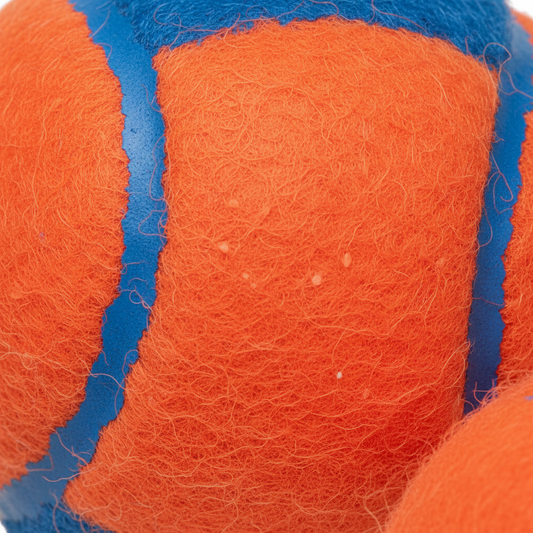 Chuckit Tennis Ball Texture Detail