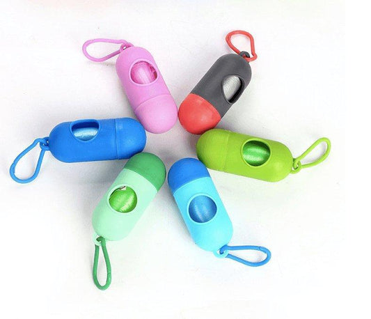 Colorful Pet Waste Cleanup Bags