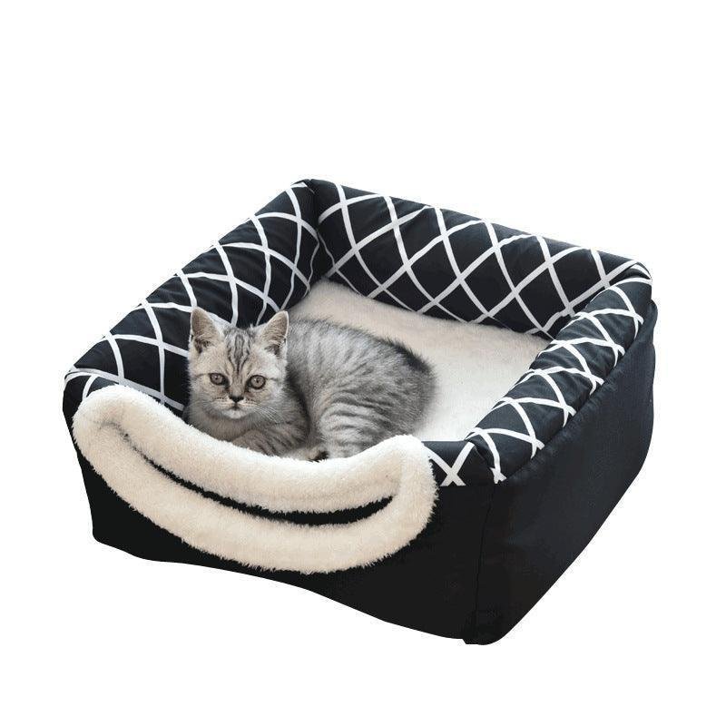 Cosycave Cat Hideaway - Cozy Enclosed Pet Bed For Cats And Small Dogs - Pets Perfect