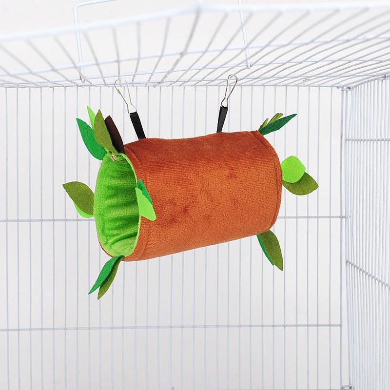 Cozy Critter Hammock - Plush Pet Hammock with Metal Buckle for Small Pets - Pets Perfect