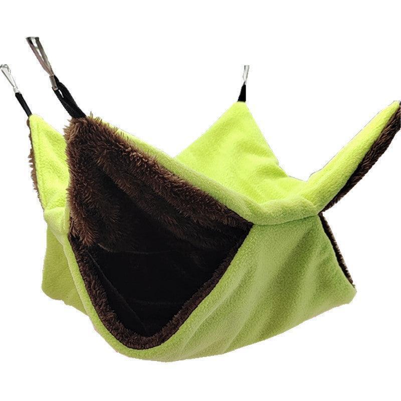 Plush Hamster Nest & Hammock with Metal Buckle - Pets Perfect