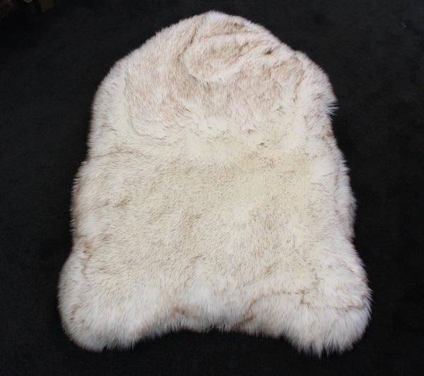Cozycanine Plush Dog Bed - Luxurious Beige Mat For Restful Pet Sleep - Pets Perfect