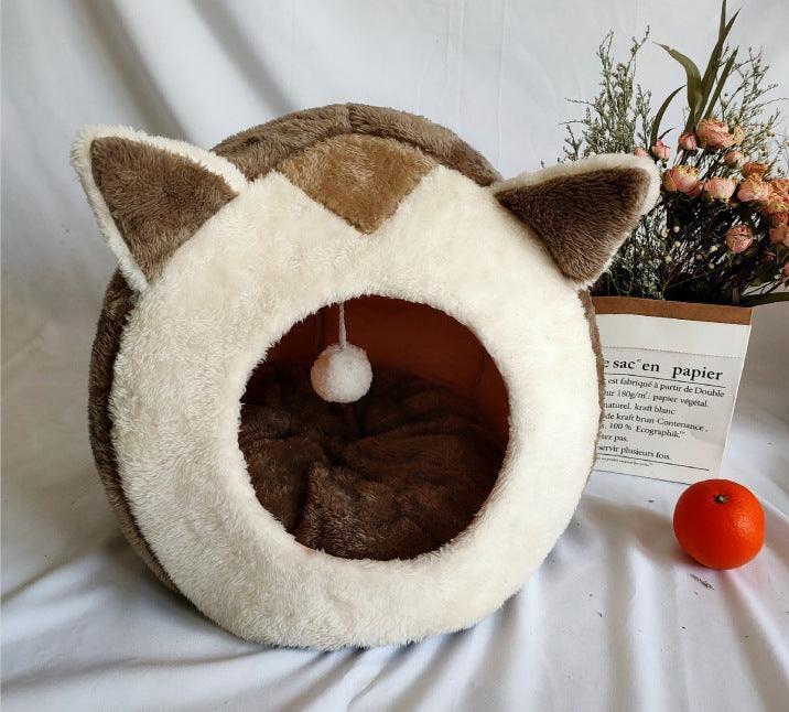 Cozycat Winter Hideaway: Warm And Stylish Cat Litter Kennel - Pets Perfect