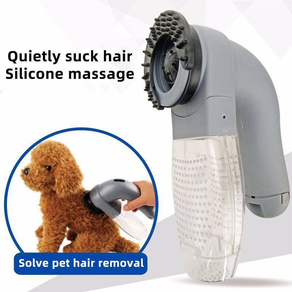 PetPal HairVac Portable Pet Hair Vacuum - Effortless Grooming Cleanup - Pets Perfect