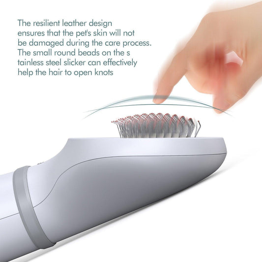 Dadypet 2-in-1 Hair Dryer & Slicker Brush - Professional Grooming Tool