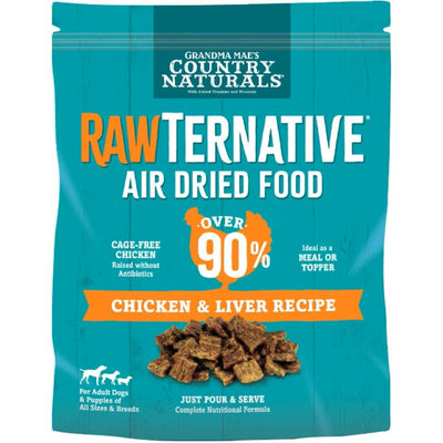 Grandma Mae's Country Naturals RawTernative Air Dried Dry Dog Food Chicken & Liver, 5 oz