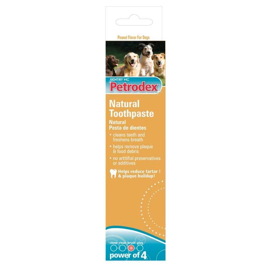 SENTRY Petrodex Natural Toothpaste for Dogs, 2.5 oz
