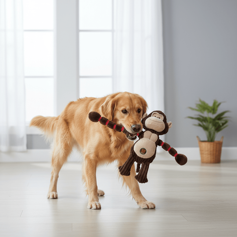 Charming Pet Thunda Tugga Gorilla Plush Tug Dog Toy, view 5