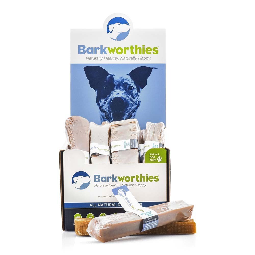 Barkworthies Big Cheese Chew 20ea/LG, 20 ct - Pets Perfect