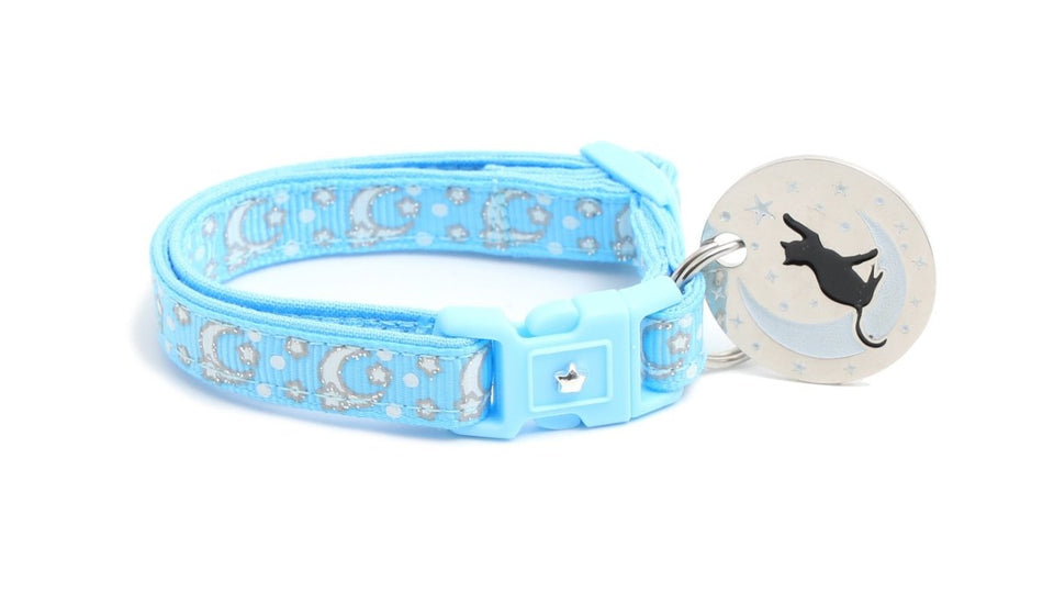 Pugs2Persians Glow-in-the-Dark Cat Collar, Large (10 lbs & up)/None, view 6