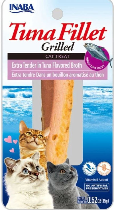 Inaba Tuna Fillet Grilled Xtender with Flavored Broth Tuna .52 oz. 6