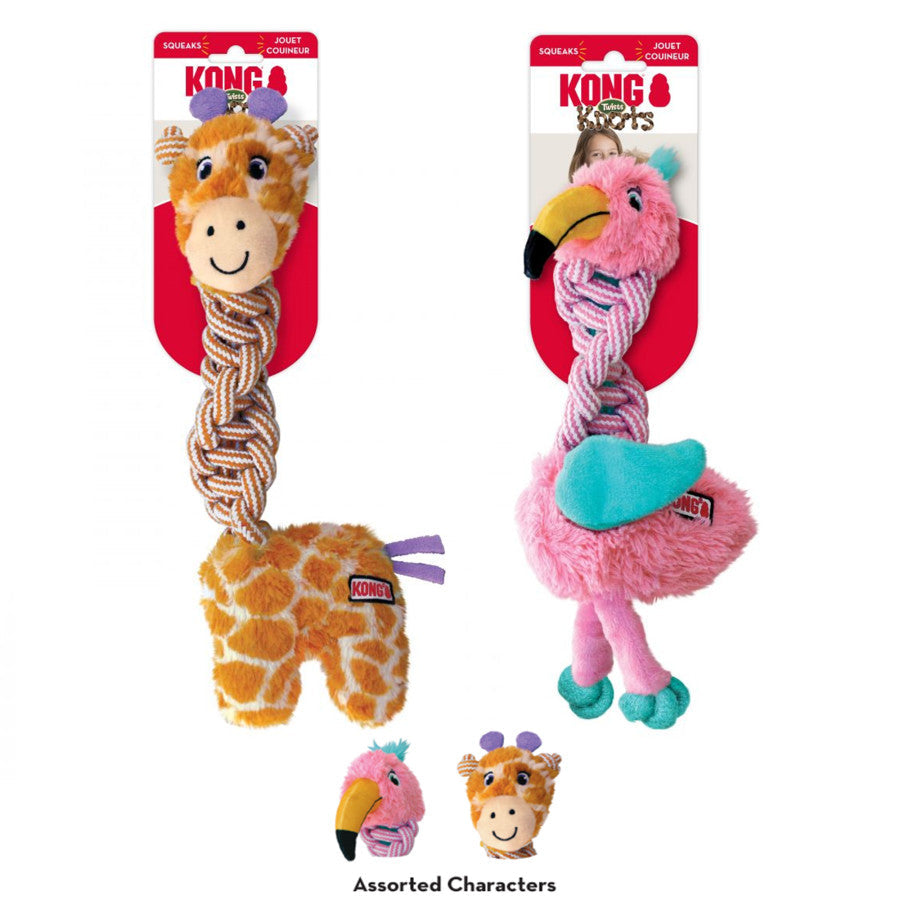 KONG Knots Twists Dog Toy Assorted Small/Medium