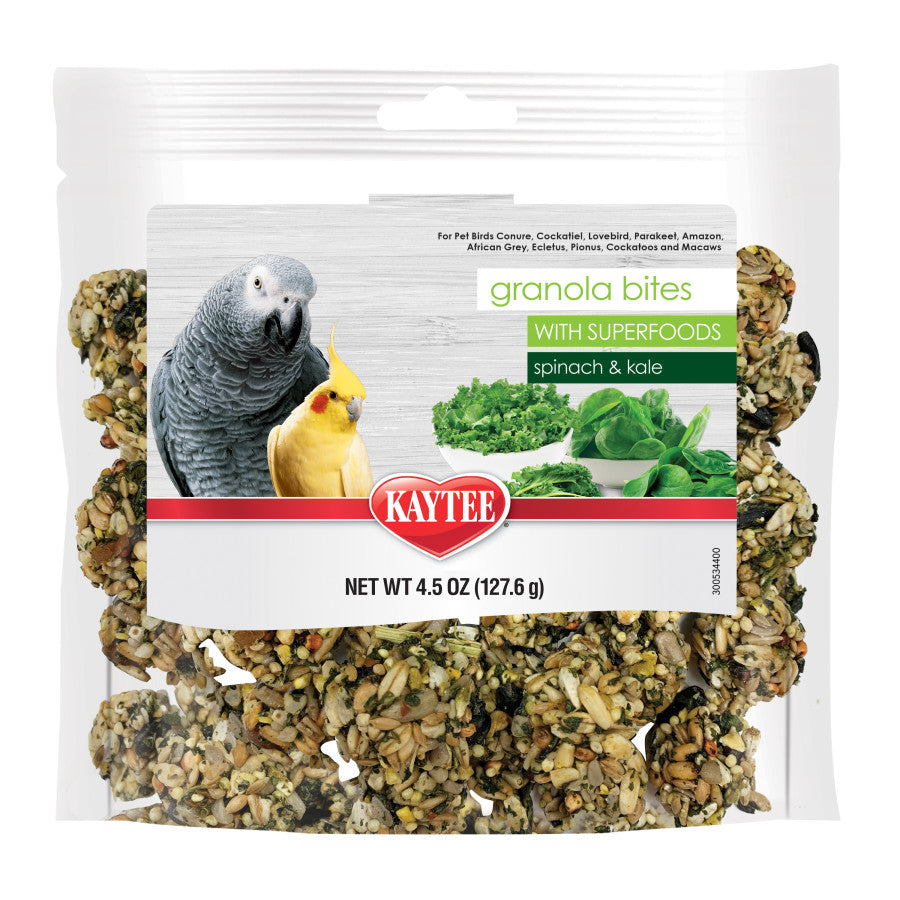 Kaytee Granola Bites Spinach and Kale 1ea/4.5oz